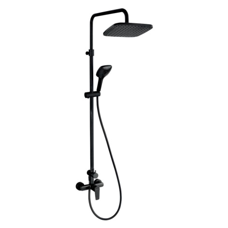 Novaservis - Sprchová sada s baterií METALIA ECO matná černá SET071/58,5