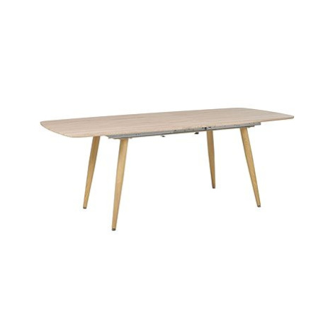 Jídelní stůl 180/210 x 90 cm HAGA světlé dřevo, 233875 BELIANI