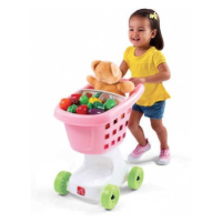 STEP2 Dětský nákupní vozík růžový
