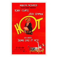 Obrazová reprodukce Some Like it Hot / Marilyn Monroe (Retro Movie), (26.7 x 40 cm)