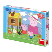 Peppa Pig - slepičky: puzzle 24 dílků