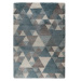 Modro-šedý koberec Flair Rugs Nuru, 80 x 150 cm