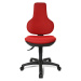 Topstar Kancelářská otočná židle ERGO POINT SY, s výškově přestavitelným ergonomickým opěradlem,