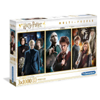 Clementoni 61884 puzzle harry potter 3 x1000 dílků