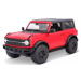 Maisto - 2021 Ford Bronco Wildtrak, červený, 1:18