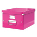 Leitz Click & Store Archivační krabice A4 - růžová