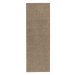 Hanse Home Collection koberce Kobercová sada Pure 102614 Braun - 3 díly: 70x140 cm (2x), 70x240 