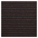 Kobercové čtverce BALTIC červené / šedé 50x50 cm