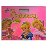 Vybarvi Princezny se samolepkami