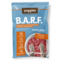 1,5kg Yoggies B.A.R.F. Hovězí a krůtí komplet s brusinkami a konopným olejem s probiotiky