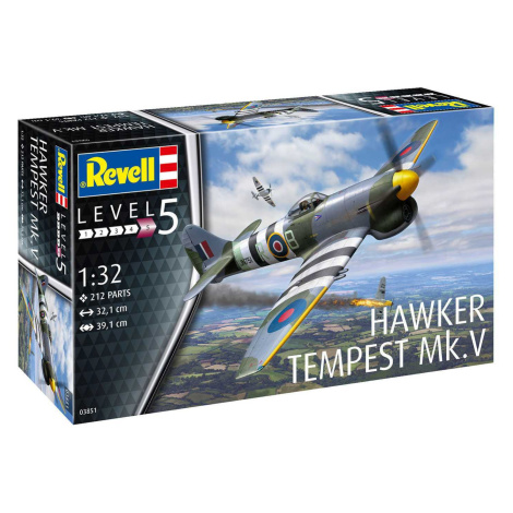 Plastic modelky letadlo 03851 - Hawker Tempest V (1:32) Revell