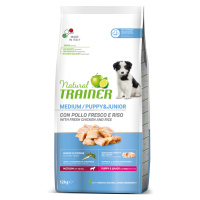 Natural Trainer Medium Puppy & Junior kuřecí - 12 kg