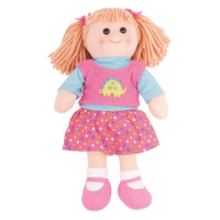 Bigjigs Toys Látková panenka Susie 38 cm