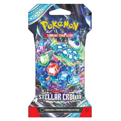 Pokémon TCG: SV07 Stellar Crown - 1 Blister Booster, více druhů