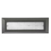 NOVA LUCE venkovní nástěnné svítidlo PULSAR tmavě šedý ABS akrylový difuzor LED 4W 3000K nebo 40
