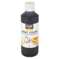 Creall temperová barva, 250 ml, černá