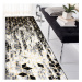 Dywany Łuszczów Běhoun Gloss 409A 82 3D cubes black/gold/grey - 80x250 cm