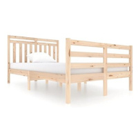 Rám postele masivní dřevo 120 × 200 cm, 3100649
