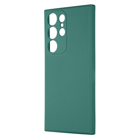 Obal:Me Matte TPU Kryt pro Samsung Galaxy S23 Ultra tmavě zelený