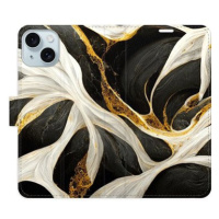 iSaprio BlackGold Marble pro iPhone 15 Plus