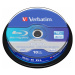 VERBATIM BD-R(10 ks) DualLayer/spindle/6X/50GB