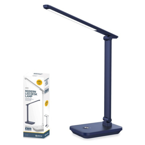 Platinet PDL6731NB LED stolní lampa 5W USB nabíjecí modrá