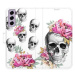 iSaprio flip pouzdro Crazy Skull pro Samsung Galaxy S21 FE 5G