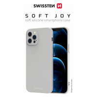 Zadní kryt Swissten Soft Joy pro Samsung Galaxy S21 FE, kamenně šedá