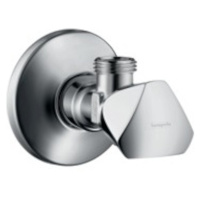 Rohový ventil Hansgrohe E, bez filtru, chrom 13902000