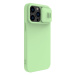 Nillkin CamShield Silky Magnetic silikonové pouzdro na iPhone 14 PRO 6.1" Green MagSafe