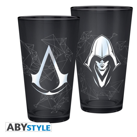 ABY style Skleněný pohár Assassins Creed