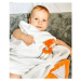 Doudou Fleecová dětská deka s plyšákem lišky 70x100 cm