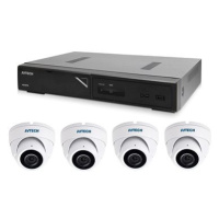 AVTECH NVR AVH1109 + 4x 8MPX IP Dome kamera AVTECH DGM8208SVAT