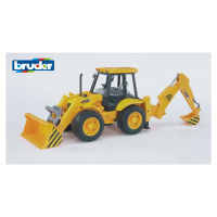 Bruder 02428 Traktor JCB čelní nakladač a bagr, 1:16