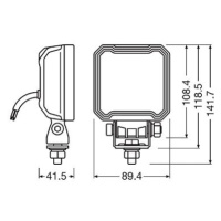 LEDriving® Cube WL VX100-WD