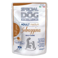 Monge SPECIAL DOG EXCELLENCE MEDIUM Adult wild zvěřina 100g kapsička