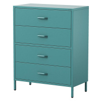 Komoda Kovová Carla Modern Sea Green