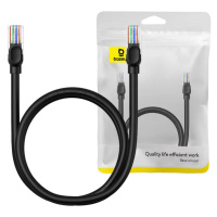 Kabel Baseus Ethernet CAT5, 1m network cable (black)