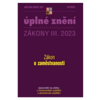 Aktualizace III/1 2023 Zákon o zaměstnanosti PORADCE s. r. o.