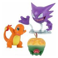 Pokémon akční figurky Appletun, Haunter a Charmander 5 - 8 cm