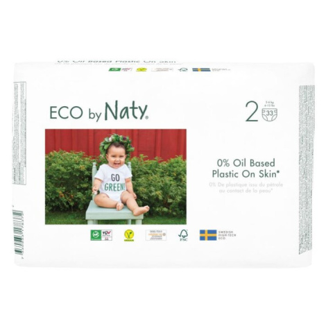 Naty Ekoplenky Mini 2 3-6 kg 33 ks Eco by Naty