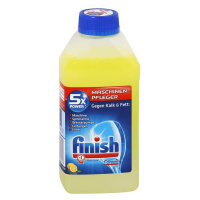 Finish vodní kámen a mastnota citron čistič myčky 250 ml