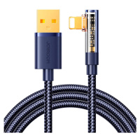 Joyroom Úhlový kabel k USB-A / Lightning / 1,2 m Joyroom S-UL012A6 (modrý)