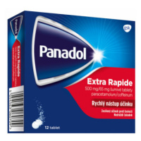 Panadol Extra Rapide 500mg/65mg tbl.eff.12 I