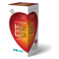 Biomin Vitamin K2 + Vitamin D3 1000 I.U. 60 kapslí
