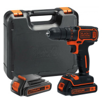 BLACK&DECKER BDCDC18K1B aku vrtačka 18V/1,5Ah