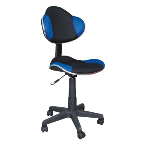 Signal Kancelářská židle Q-G2 modro/černá