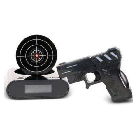 Budík s terčem - černý