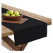 Ubrus - běhoun na stůl MANUEL barva 34 černá více rozměrů Mybesthome Rozměr: 40x120 cm