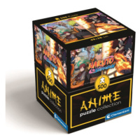 Clementoni - Puzzle 500 Anime Cube Naruto Shippuden